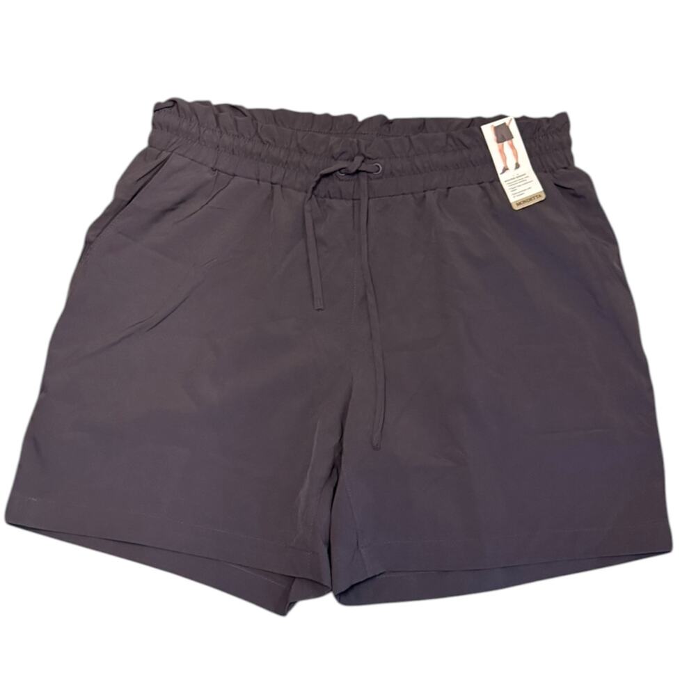 Mondetta Paper Bag Woven 6" Inseam Shorts Size Medium